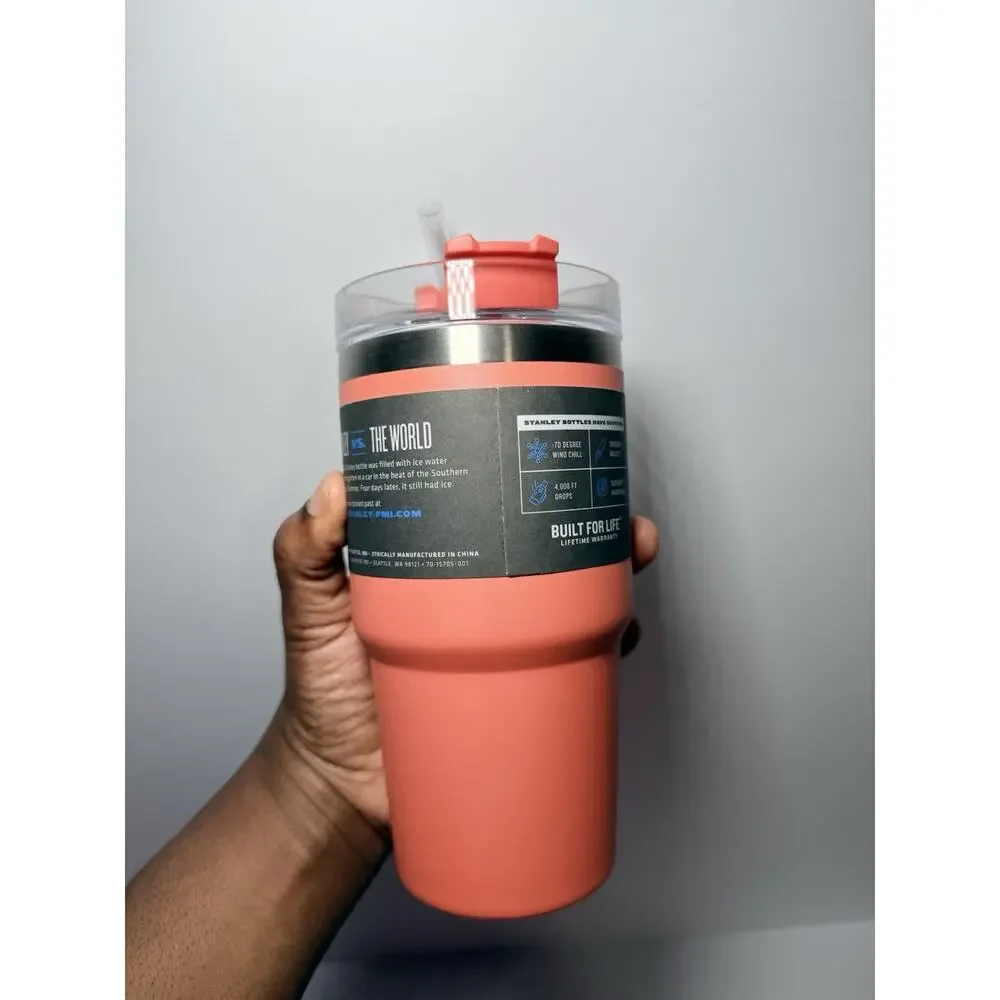 Stanley Limited Edition OG GRAPEFRUIT 40oz + 20oz Quencher Tumbler Set BNWT